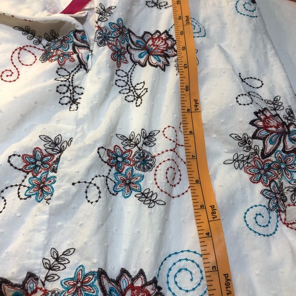 Heart Soul embroidered Skirt Size 5 lovely detail - Picture 4 of 12